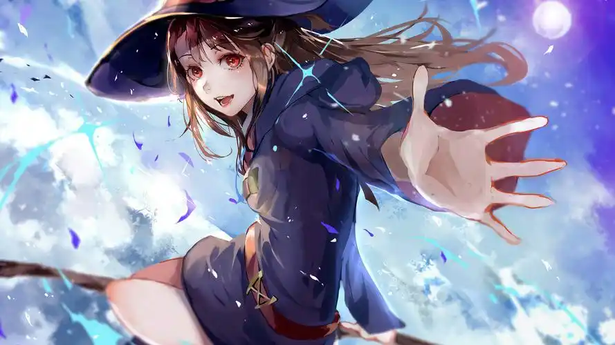 甜酷运动风动漫美女桌面壁纸