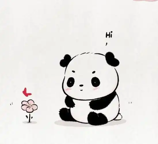 头像超话#姜爷爷宋爷爷哭成泪人#    敲可爱的小熊猫头像