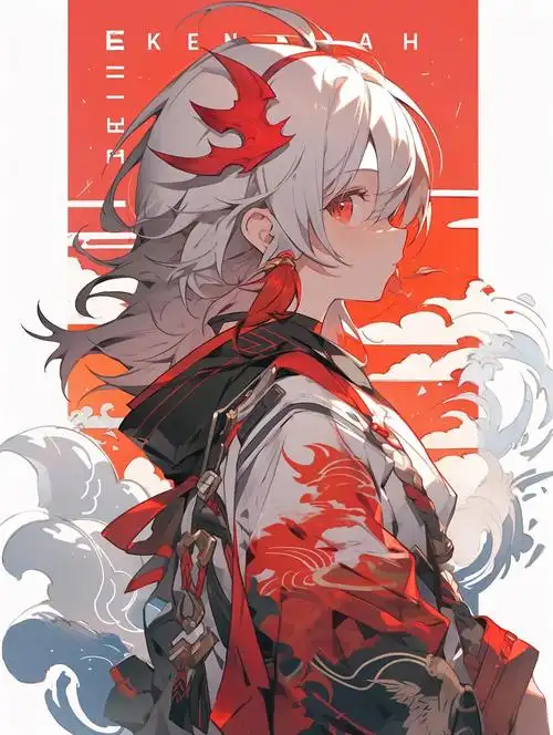 枫原万叶素材防水印