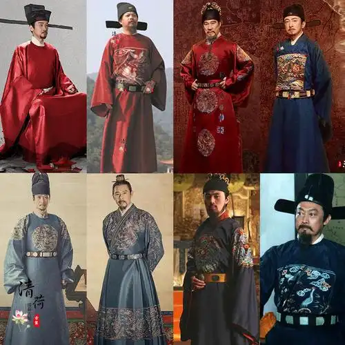 影视古装大明风华同款明朝官服大臣服朝服文官圆领王爷丞相演出服06