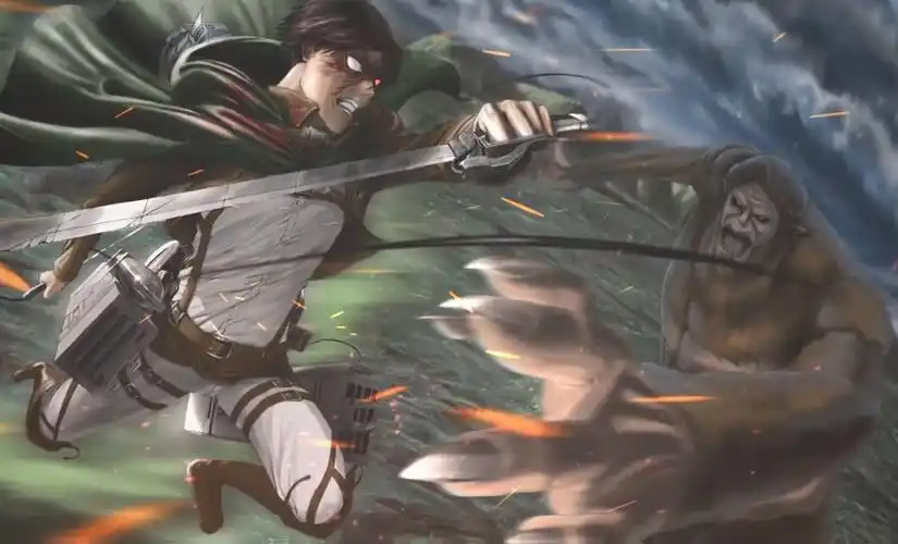 【泽野弘之x进击的巨人】砍猴神曲 k21 vo:david whitaker 双语字幕