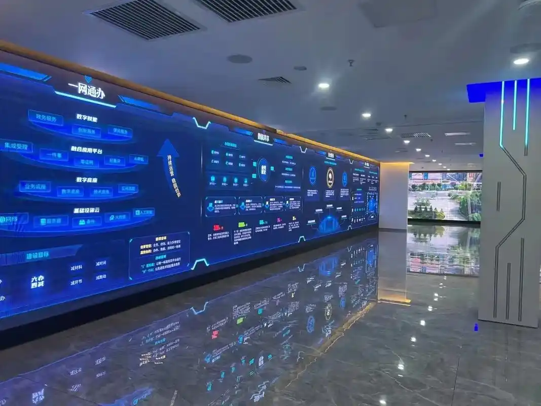 利亚德高清大屏在智慧城市应用场景实例#led显示屏 #大屏幕 - 抖音