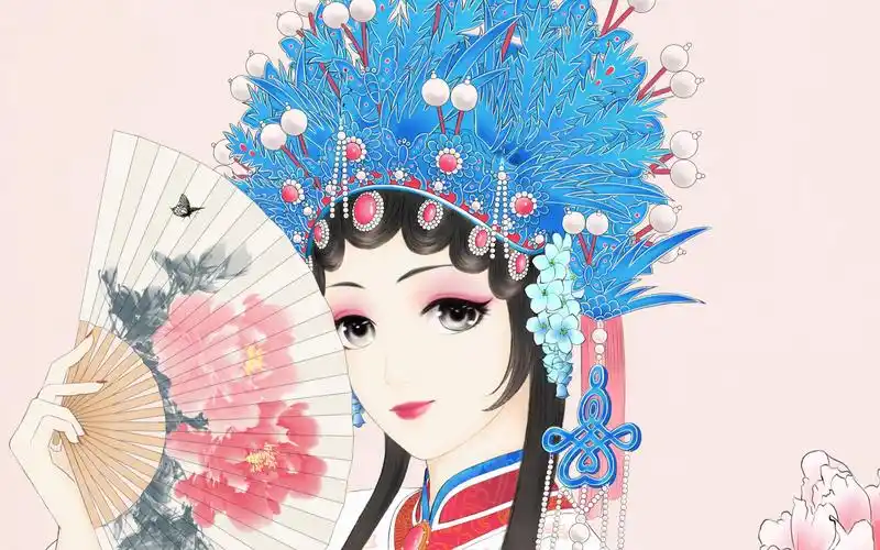 闪耀暖暖秦衣戏服同人图绘制