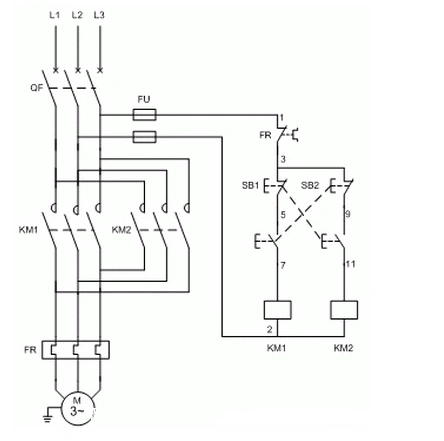 电气互锁控制电路图