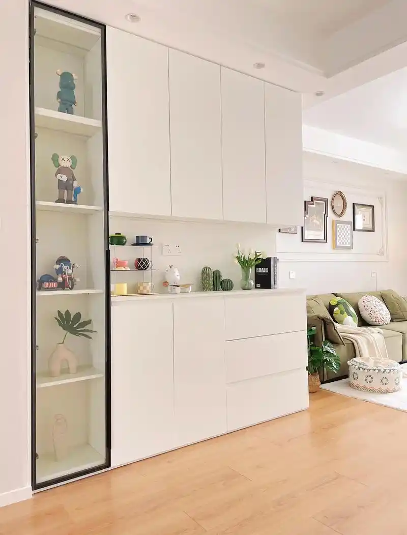 因为一面凹进去的墙,我收获了一组餐边柜!