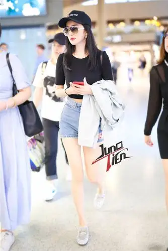 828新款明星杨幂同款牛仔短裤2017新款高腰学生显瘦韩版百搭阔腿裤女