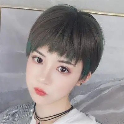 女生中性短发帅气小子潮流2020发型流行日常整顶假发