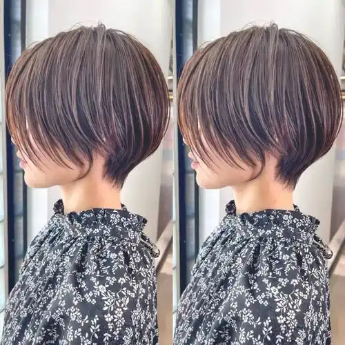 当下流行发型之美:短发带层次,蓬松且有线条感