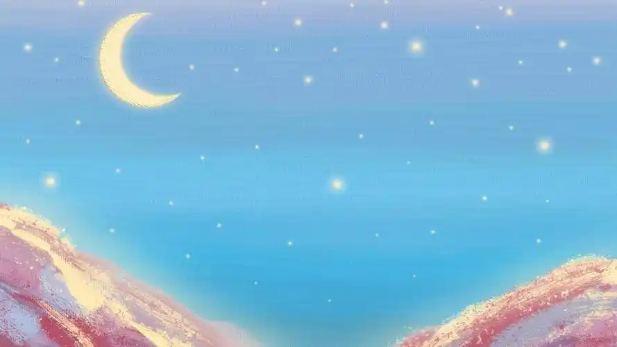 电脑壁纸 手绘 艺术壁纸 ins风可爱少女心油画质感手绘