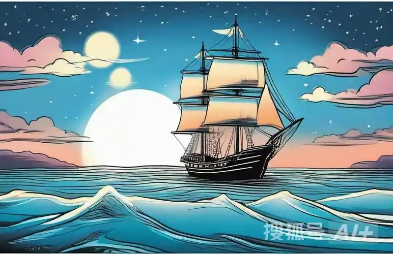 有的船儿扬帆远航,追逐着日出的方向;有的船儿随波逐流,迷失在茫茫的