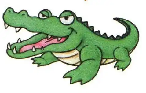 鳄鱼的简笔画 鳄鱼的简笔画怎么画最简单的