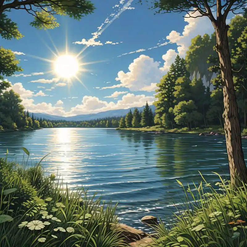 感受大自然的美丽和宁静～这些干净阳光的风景头像,带你领略大自然的