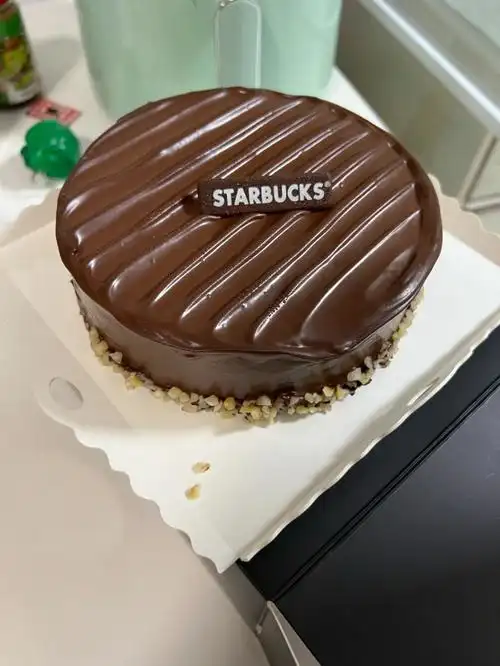 星巴克六寸巧克力蛋糕