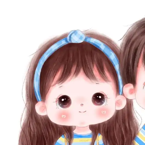 当一个人很久没换过头像#那就来一组萌娃情侣头像吧.