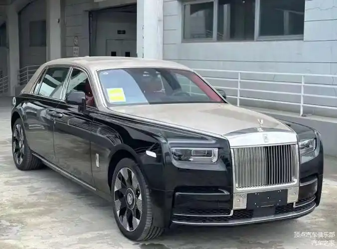 劳斯莱斯幻影phantomviiiseriesii双色黄金版满配