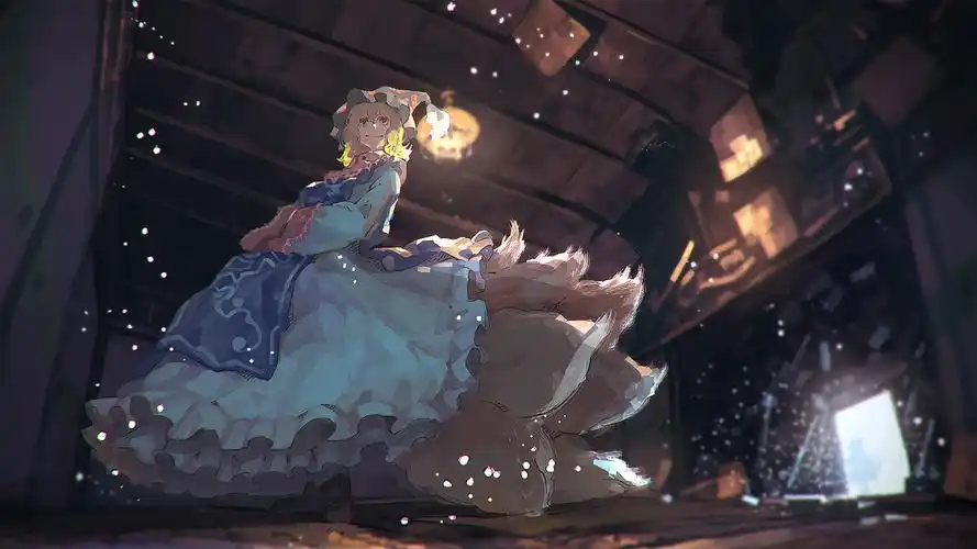 可爱小清新二次元唯美卡通人物动漫美女桌面壁纸 - tt98图片网