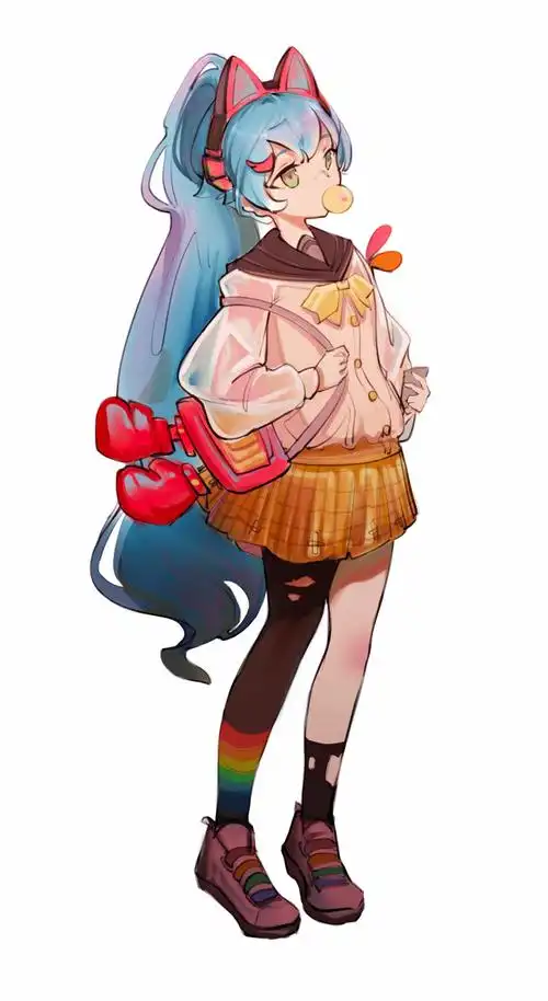 动漫人物手臂画法教程,人体与手臂骨骼结构的比例关系 - 轻微课