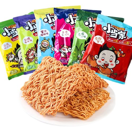 统一一小当家脆脆干脆整箱48袋包邮零食方便面冲泡方便面