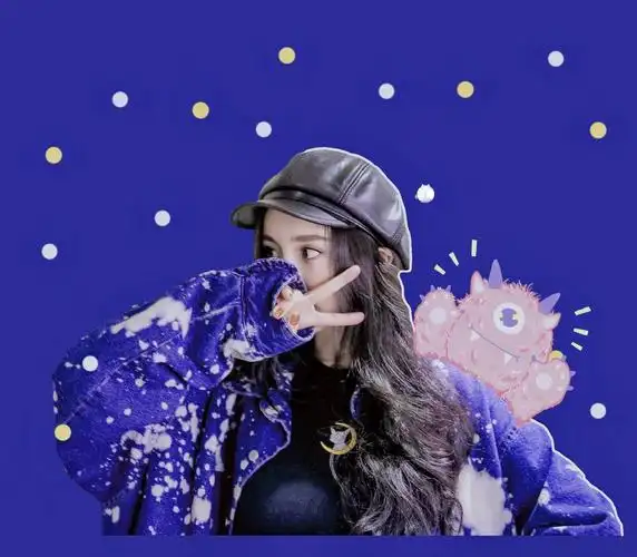 杨幂美图朋友圈封面头像8