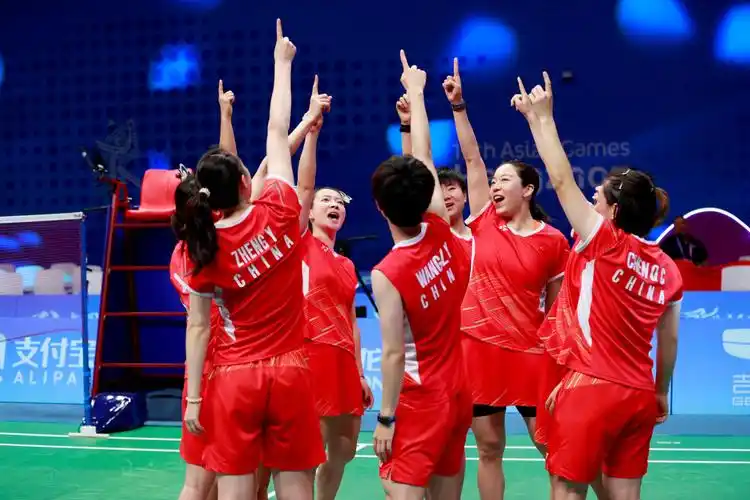 羽毛球——女子团体决赛:中国队对阵韩国队