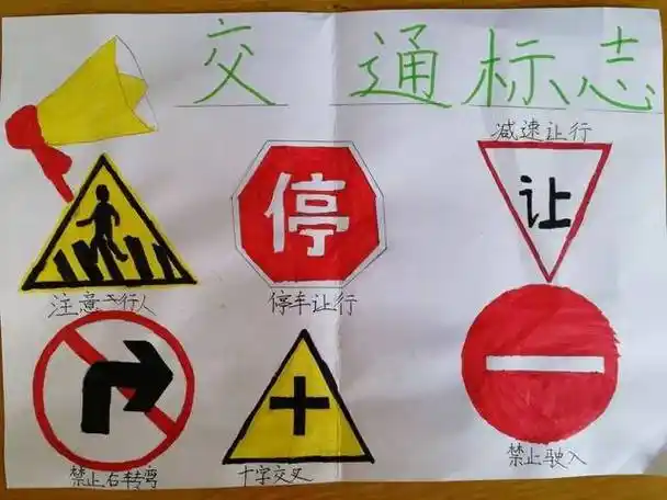 安全交通资料手抄报安全交通手抄报