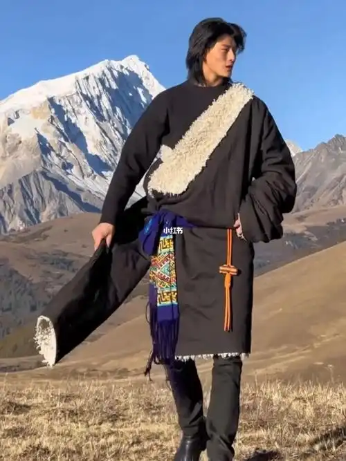 男款康巴藏袍冬款加厚