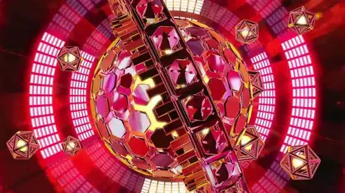 视频素材 舞台背景 动感背景 月光之影动感魔术杂技表演舞台大屏6来自