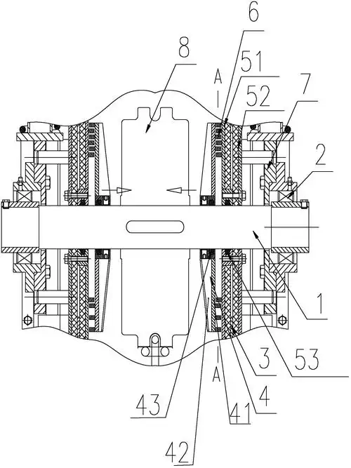 提升机的链轮轴安装结构及沥青搅拌站的提升机