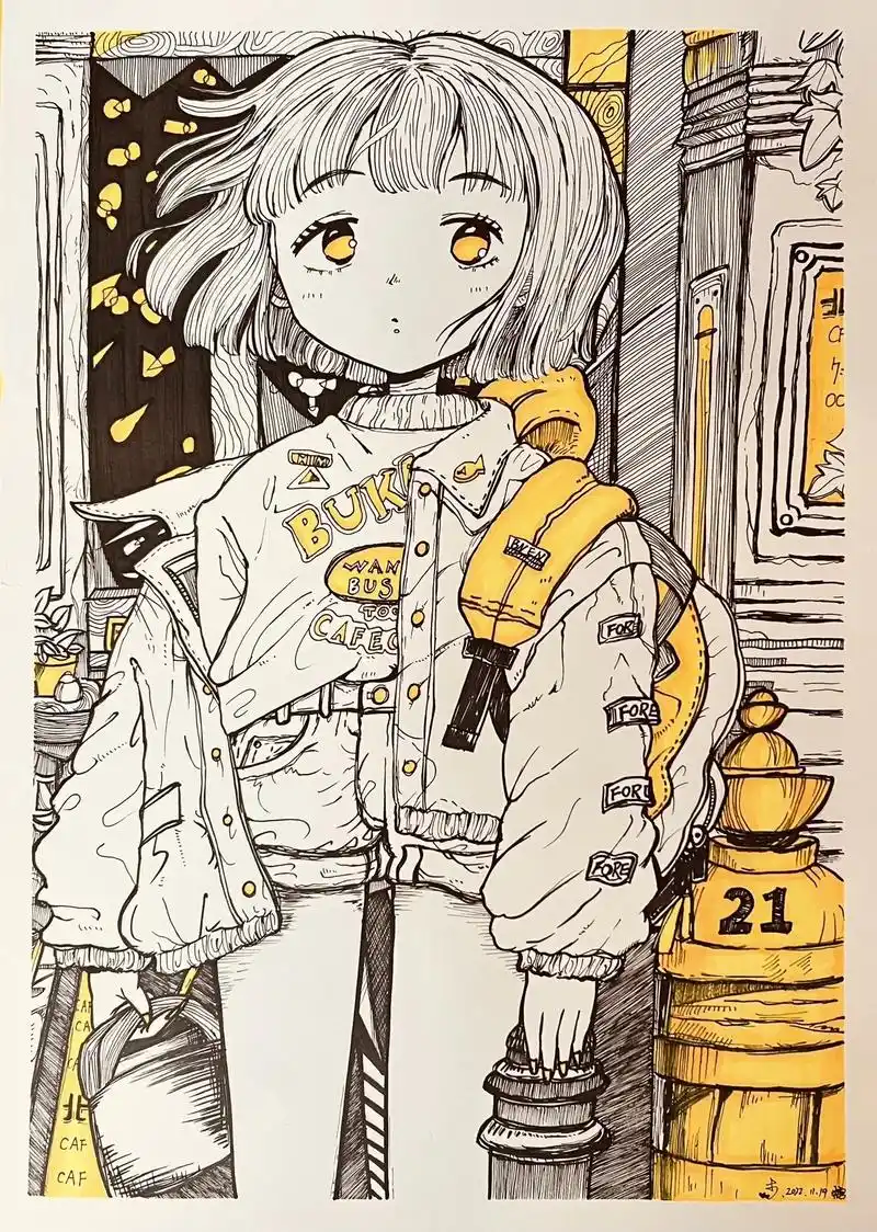 动漫人物.#爱画画的孩子 #手绘动漫人物 #做喜欢的事 #画 - 抖音