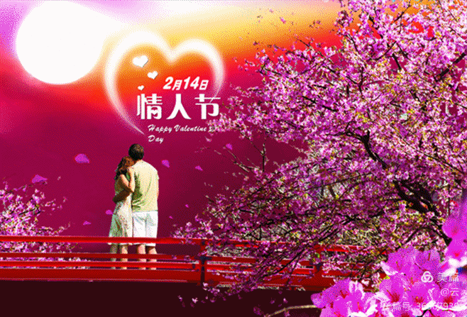 情人节,祝美篇的朋友爱情甜蜜,幸福快乐!