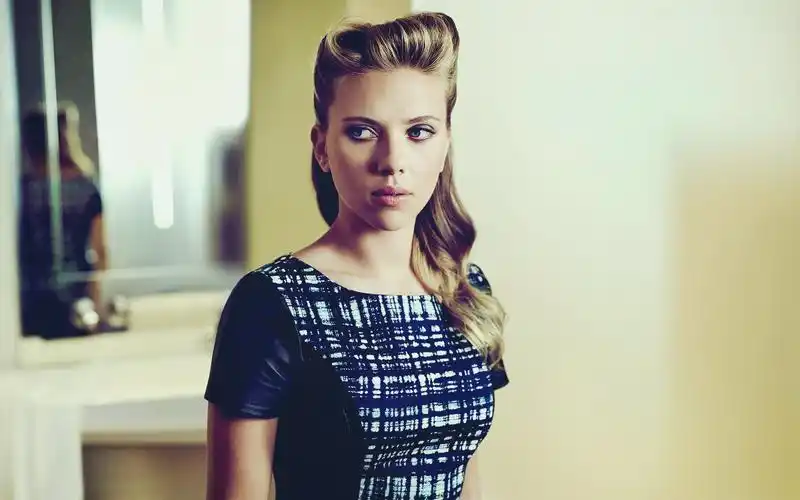 欧美性感美女斯嘉丽约翰逊宽屏电脑桌面壁纸第二辑