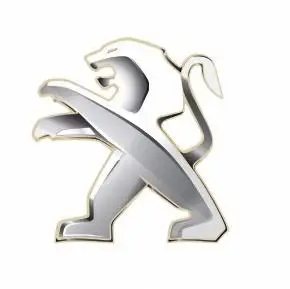 求标致汽车车标的矢量图