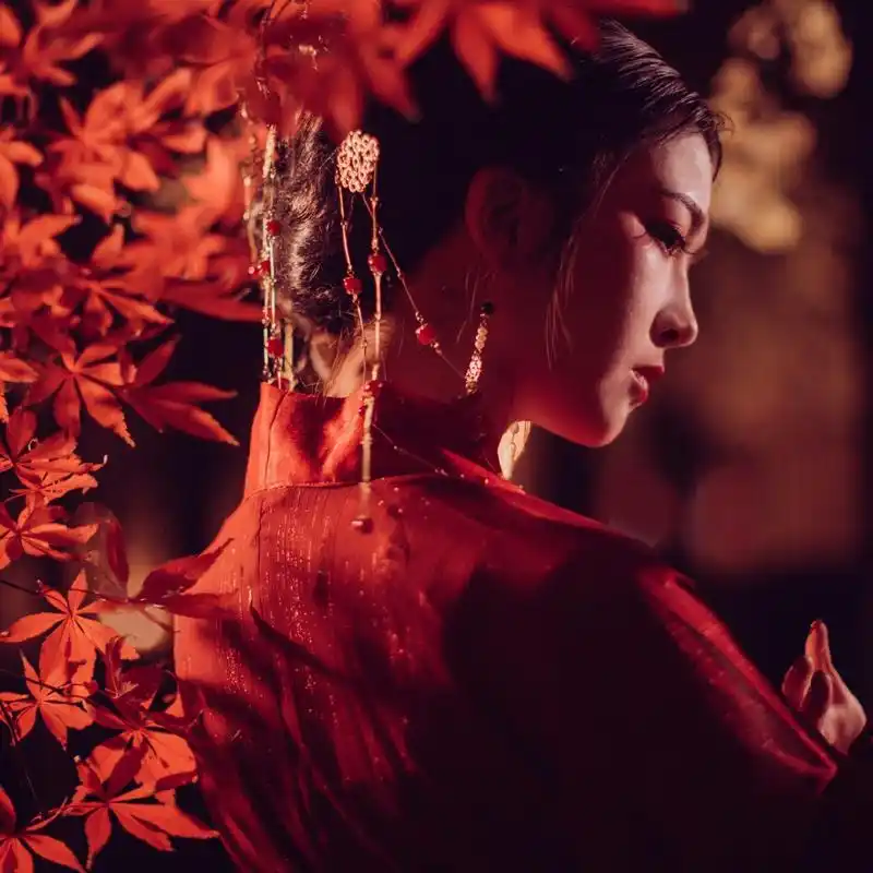 古风真人 壁纸 女生头像 女头 小清新 虐心 唯美 高清 意境 古风 古风