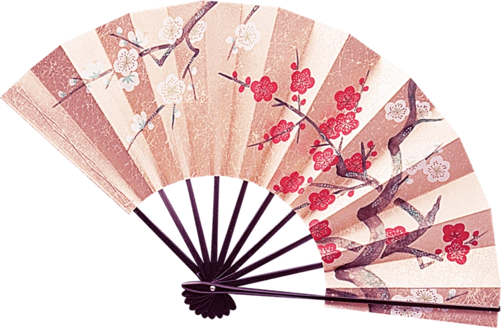 古风桌椅简笔画手绘古风静物画师乐兮古风中国风折扇手绘风扇子简笔画