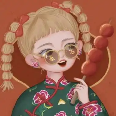 很甜精致很可爱的手绘卡通女生头像很软萌的二次元动漫女生好看