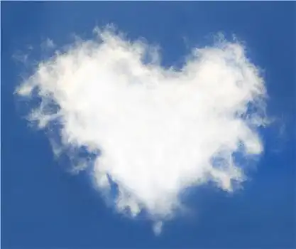 >心型云