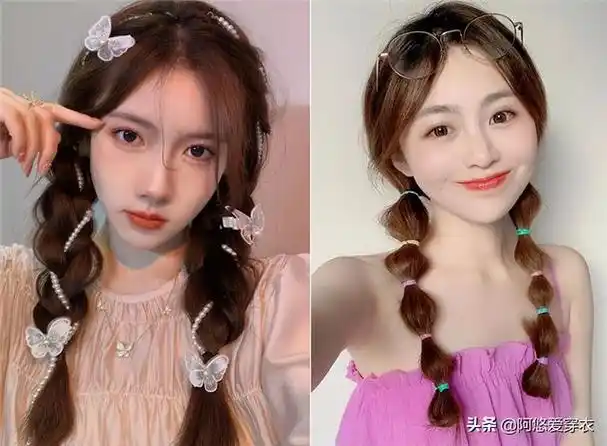 长头发怎么扎好看,长头发女生怎么扎好看(今夏流行这3种扎发)