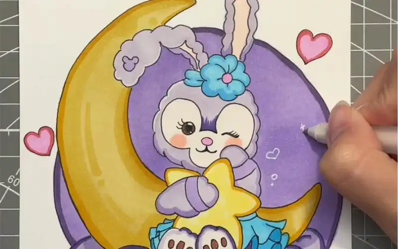 星黛露|马克笔手绘