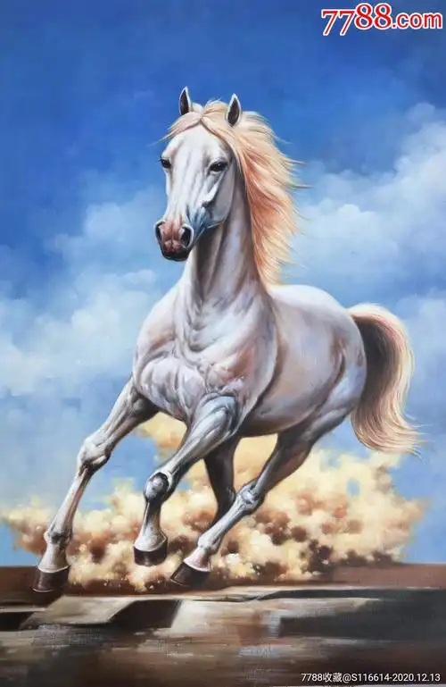 【马】油画60cmx90cm