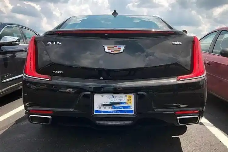 凯迪拉克新款xts海外版实车