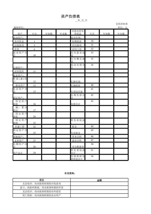 农民专业合作社财务报表(三张表)_第1页