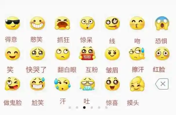 所有表情的中文意思