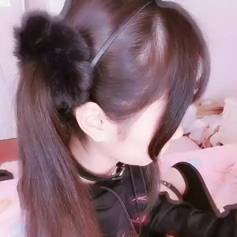 柔らかい萌え女生头像双马尾萝莉软妹背影滤镜自调侵删勿