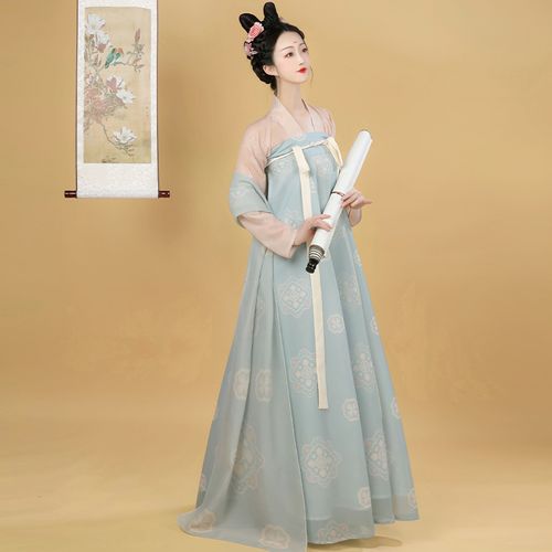 古代汉服演出服古典舞蹈襦裙夏公主贵妃唐装女装已售19新品淘宝￥24