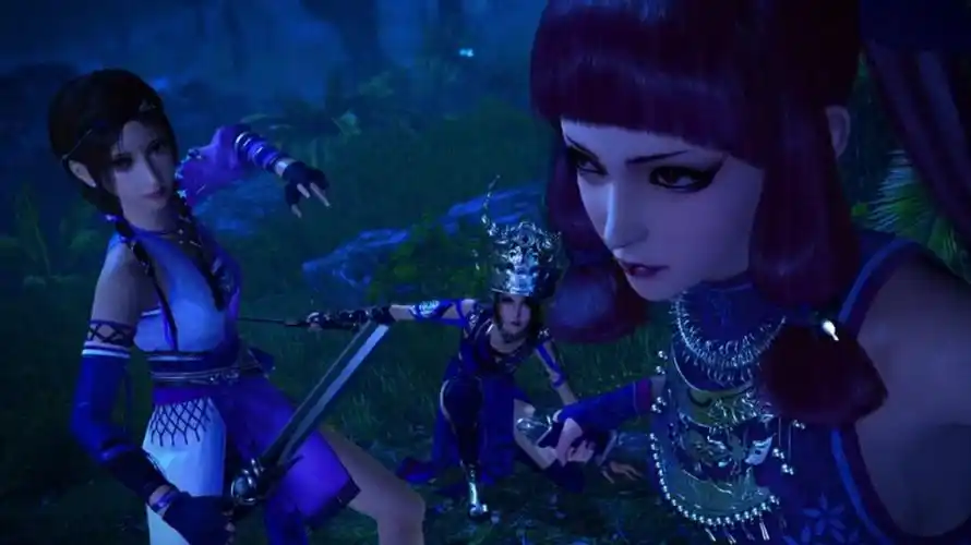 第四季整体上画风有点变,人物更美了,这个苗疆造型太好看了,林轩的