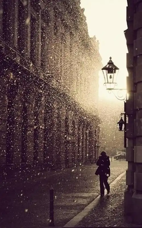 唯美梦幻雪景控