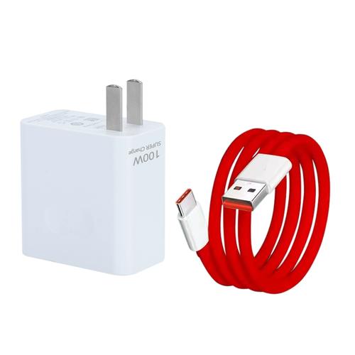 oneplusace2v手机充电器80w瓦超级快充插头10a充电线typec接口数据线