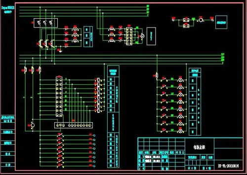 [二次原理图]完整的低压电容柜主(带辅)柜二次原理图 - 土木在线