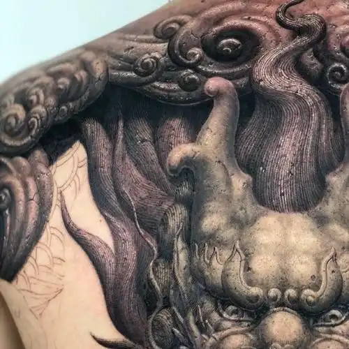 图1-9是我历年来的石雕作_纹身吧社区 - 纹身大咖