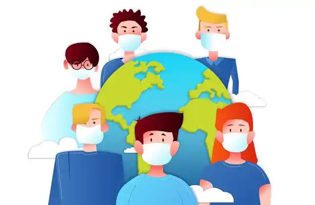 疫情医护人员卡通素材-疫情医护人员卡通图片素材下载-觅知网